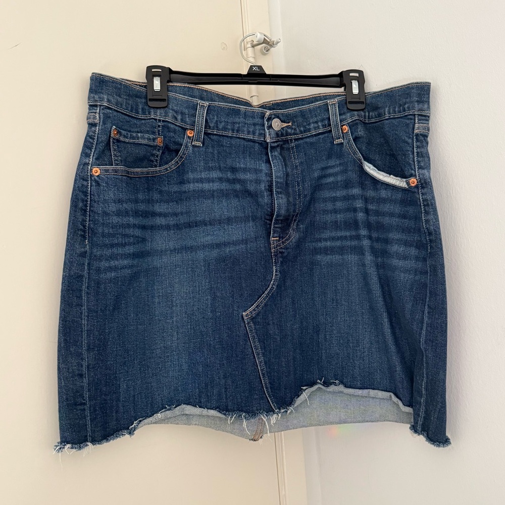 Levi Blue Denim Skirt